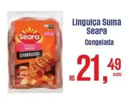 Supermercados Mateus Linguiça Suina Seara Congelada oferta