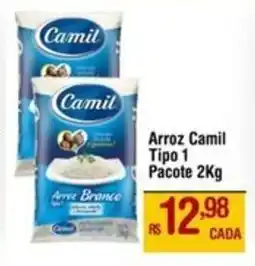 Max Atacadista Arroz Camil Tipo 1 Pacote oferta