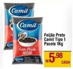 Max Atacadista Feijão Preto Camil Tipo 1 Pacote oferta