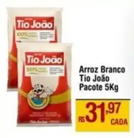 Max Atacadista Arroz Branco Tio João Pacote oferta