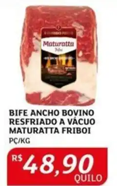 Assaí Atacadista Bife ancho bovino resfriado a vácuo maturatta friboi oferta