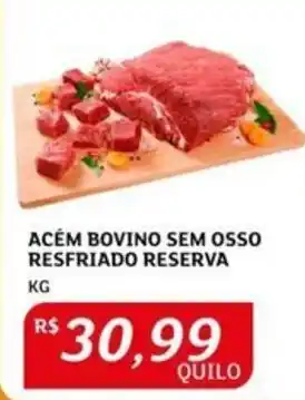 Assaí Atacadista Acém bovino sem osso resfriado reserva oferta