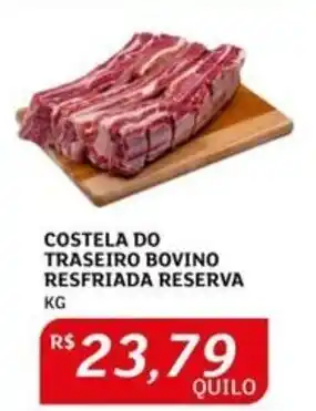 Assaí Atacadista Costela do traseiro bovino resfriada reserva oferta