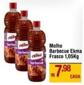 Max Atacadista Molho Barbecue Ekma Frasco oferta