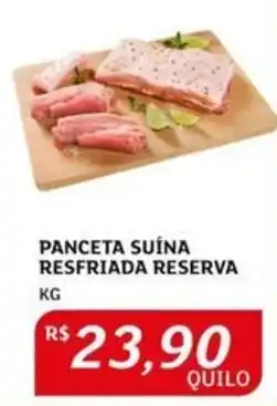 Assaí Atacadista Panceta suína resfriada reserva oferta