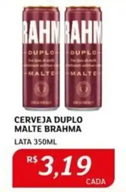 Assaí Atacadista Cerveja duplo malte brahma oferta