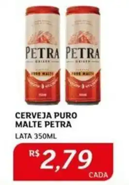 Assaí Atacadista Cerveja puro malte petra lata oferta