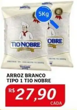 Assaí Atacadista Arroz branco tipo 1 tio nobre oferta