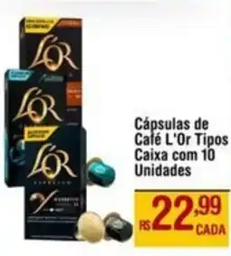 Max Atacadista Cápsulas de Café L'Or Tipos Caixa oferta