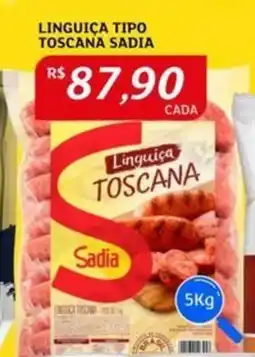 Assaí Atacadista Linguiça tipo toscana sadia oferta