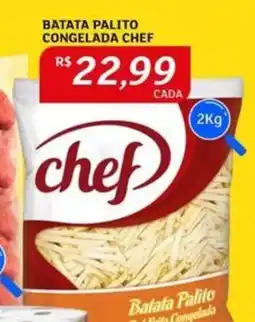 Assaí Atacadista Batata palito congelada chef oferta