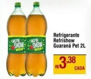 Max Atacadista Refrigerante Refrishow Guaraná Pet oferta