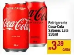 Max Atacadista Refrigerante Coca-Cola Sabores Lata oferta