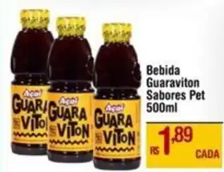 Max Atacadista Bebida Guaraviton Sabores Pet oferta