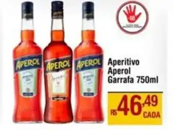 Max Atacadista Aperitivo Aperol Garrafa oferta