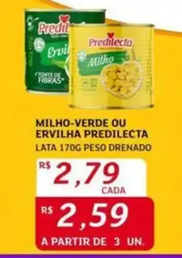 Assaí Atacadista Milho-verde ou ervilha predilecta lata peso drenado oferta