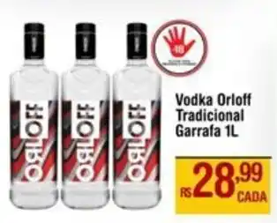 Max Atacadista Vodka Orloff Tradicional Garrafa oferta