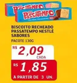 Assaí Atacadista Biscoito recheado passatempo nestlé sabores oferta