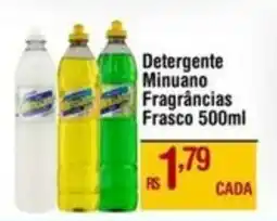 Max Atacadista Detergente Minuano Fragrâncias Frasco oferta