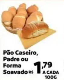 Max Atacadista Pão Caseiro, Padre ou Forma Sovado oferta