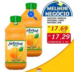 Assaí Atacadista Suco de laranja integral 100% natural one oferta