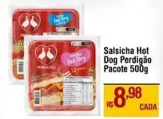 Max Atacadista Salsicha Hot Dog Perdigão Pacote oferta