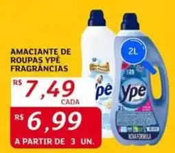 Assaí Atacadista AMACIANTE DE ROUPAS YPE FRAGRANCIAS oferta