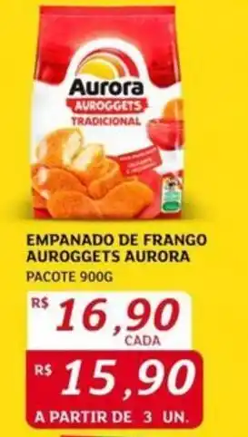 Assaí Atacadista Empanado de frango auroggets aurora pacote oferta