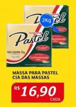 Assaí Atacadista Massa para pastel cia das massas oferta