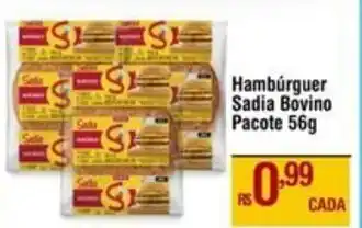 Max Atacadista Hambúrguer Sadia Bovino Pacote oferta