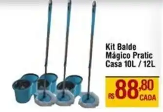 Max Atacadista Kit Balde Mágico Pratic Casa oferta