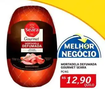 Assaí Atacadista Mortadela defumada gourmet seara oferta