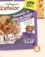 Supper Rissul Excelsior - embutido de peito de frango defumado fatiado oferta