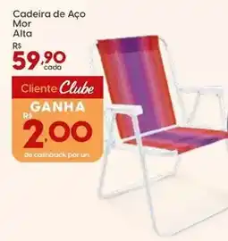 Supper Rissul Mor - cadeira de aço alta oferta