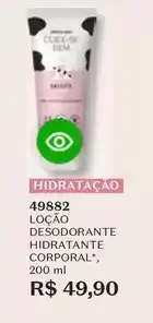 O Boticário O boticario - loção desodorante hidratante corporal oferta