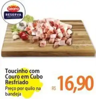 Atacadão Toucinho com Couro em Cubo Resfriado oferta