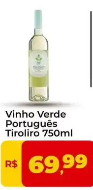 Tonin Superatacado Vinho verde português tiroliro oferta