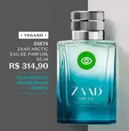 O Boticário Zaad - arctic eau de parfum oferta