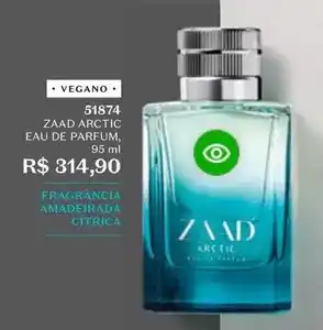 O Boticário Zaad - arctic eau de parfum oferta