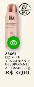 O Boticário Liz - anti-transpirante desodorante aerossol oferta