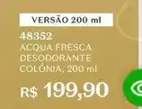 O Boticário O boticario - acqua fresca desodorante colônia oferta