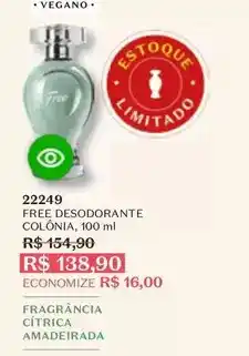 O Boticário Desodorante colonia oferta