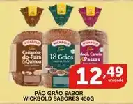 Roldão Grão sabor - pao wickbold sabores oferta