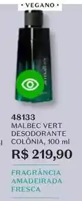 O Boticário O boticario - malbec vert desodorante colônia oferta