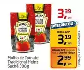 Tenda Atacado Heinz - molho de tomate tradicional oferta