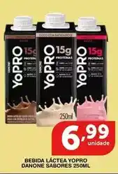 Roldão Danone - bebida láctea yopro oferta