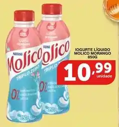 Roldão Molico - iogurte líquido morango oferta