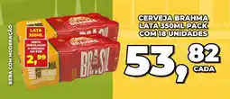 Rede Economia Cerveja brahma lata oferta