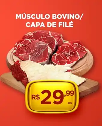 DB Supermercados Músculo bovino/ capa de filé oferta