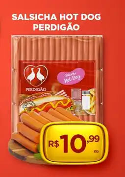 DB Supermercados Salsicha hot dog perdigão oferta